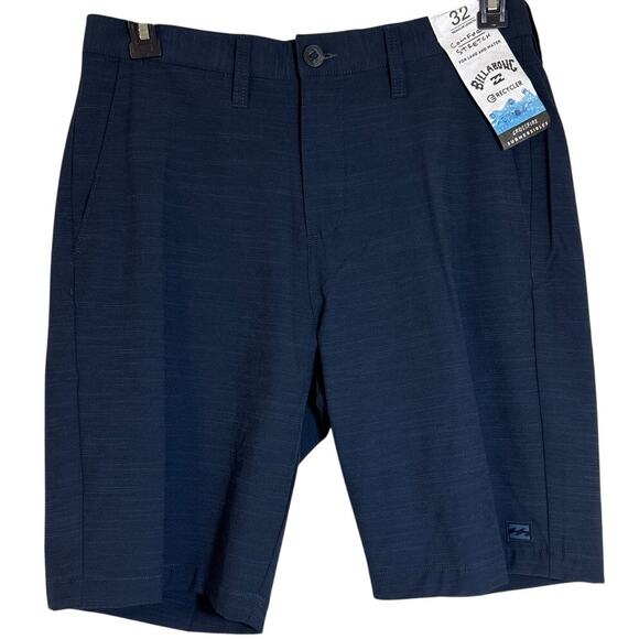 NWT Men’s Billabong Crossfire Submersibles Comfort Stretch 32R Land Water Shorts - Picture 1 of 6